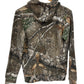 Vintage Woodland Camo All Over Print Hoodie Size Medium