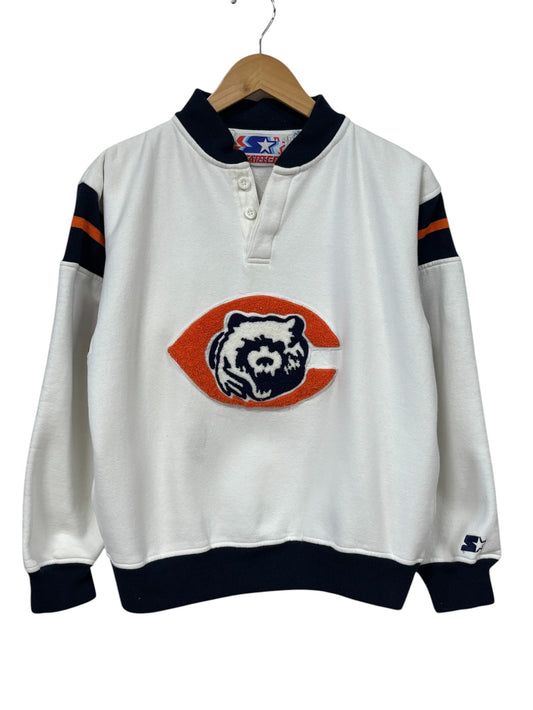 Vintage 80's Starter Chicago Bears NFL Logo Sweater Size Medium