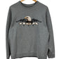 Vintage Y2K Bald Eagle USA Graphic Crewneck Sweater Size Medium