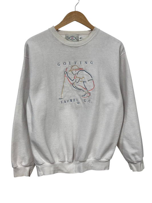 Vintage 90's Laurel Golf Club Embroidered Sweater Size XL