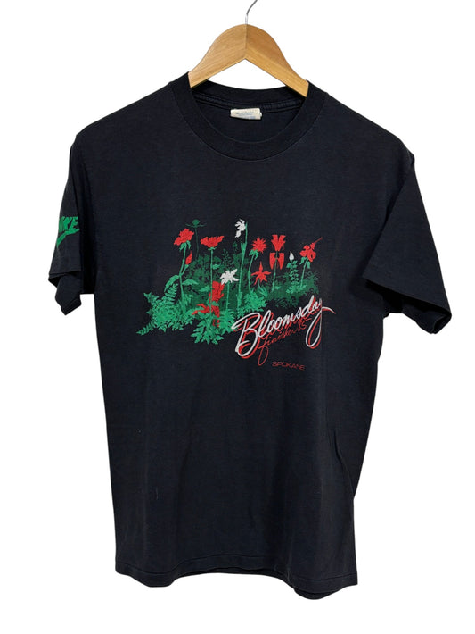 Vintage 1985 Nike Washington Bloomsday Marathon Finisher Tee Size Medium