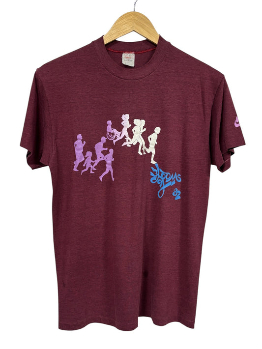 Vintage 1982 Nike Bloomsday Spokane Washington Marathon Tee Size Medium