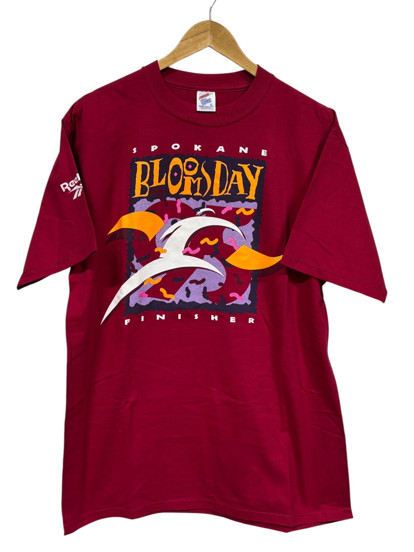 Vintage Bloomsday Marathon Spokane Washington Graphic Tee Size Large