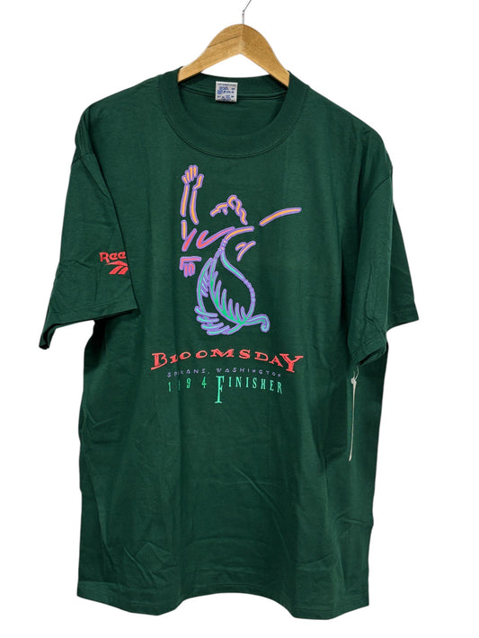 Vintage 1994 Bloomsday Marathon Spokane Washington Graphic Tee Size Large