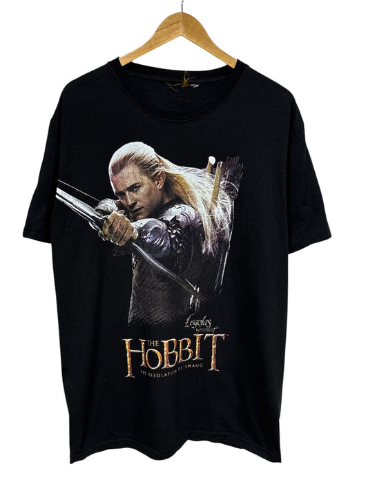The Hobbit Legolas Desolation of Smaug Graphic Tee Size XL