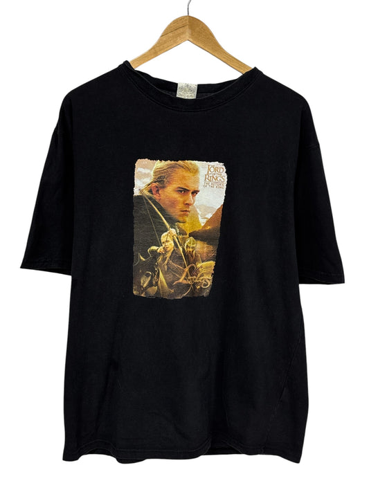 Vintage Lord of the Rings Return of the King Legolas Movie Promo Tee Size XL