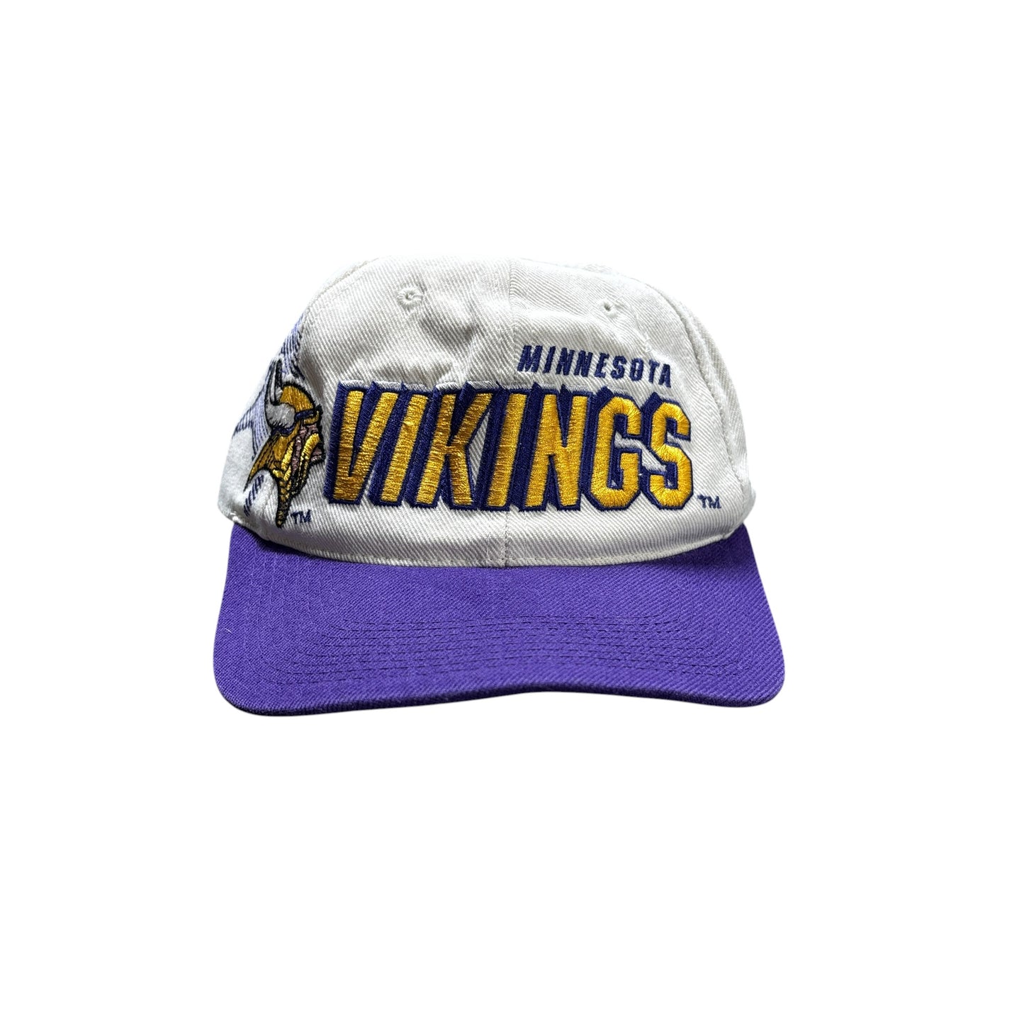 Vintage 90's Sports Specialties Minnesota Vikings Shadow Snapback Hat