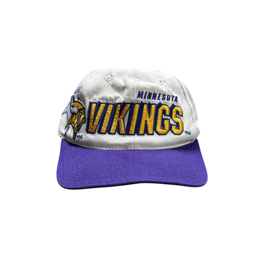 Vintage 90's Sports Specialties Minnesota Vikings Shadow Snapback Hat