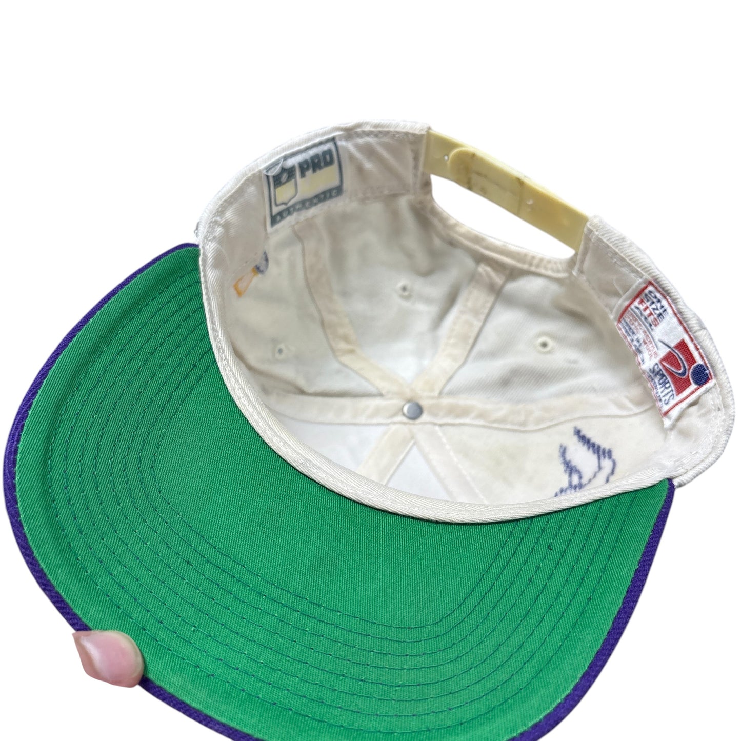 Vintage 90's Sports Specialties Minnesota Vikings Shadow Snapback Hat