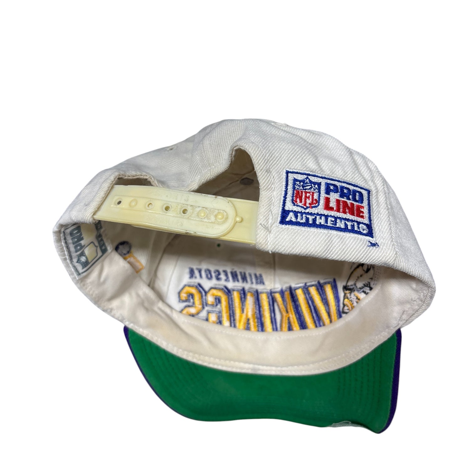 Vintage 90's Sports Specialties Minnesota Vikings Shadow Snapback Hat