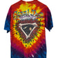 Vintage 90's Liquid Blue Grateful Dead Space Your Face Tie Dye Tee Size XL