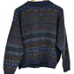 Vintage Alps Womens Knit Button Up Sweater Size XL