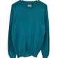 Vintage 90's Sea Island Cotton Knit Blue Sweater Size Large