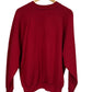 Vintage 90's Fruit of the Loom Red Blank Crewneck Sweater Size XL