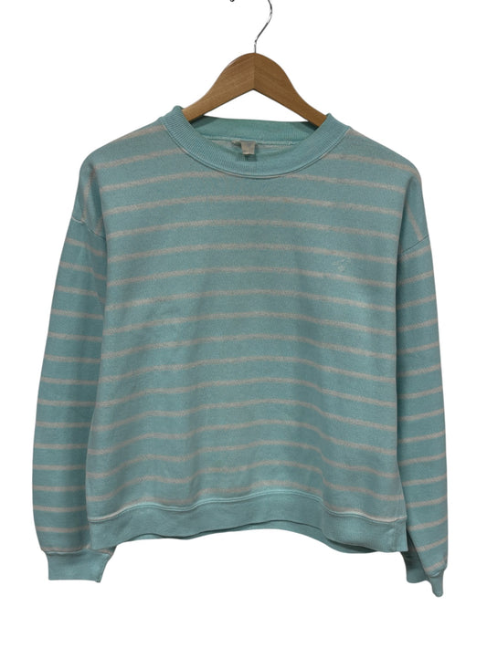Vintage 90's Wrangler Women's Blue Striped Sweater Size XL