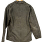 Vintage Carhartt Olive Green Blanket Lined Chore Coat Size XL