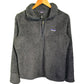 Vintage 00's Patagonia Sherpa Fleece Quarter Zip Sweater Size Small