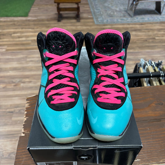 Nike Lebron 8 'South Beach' Size 8