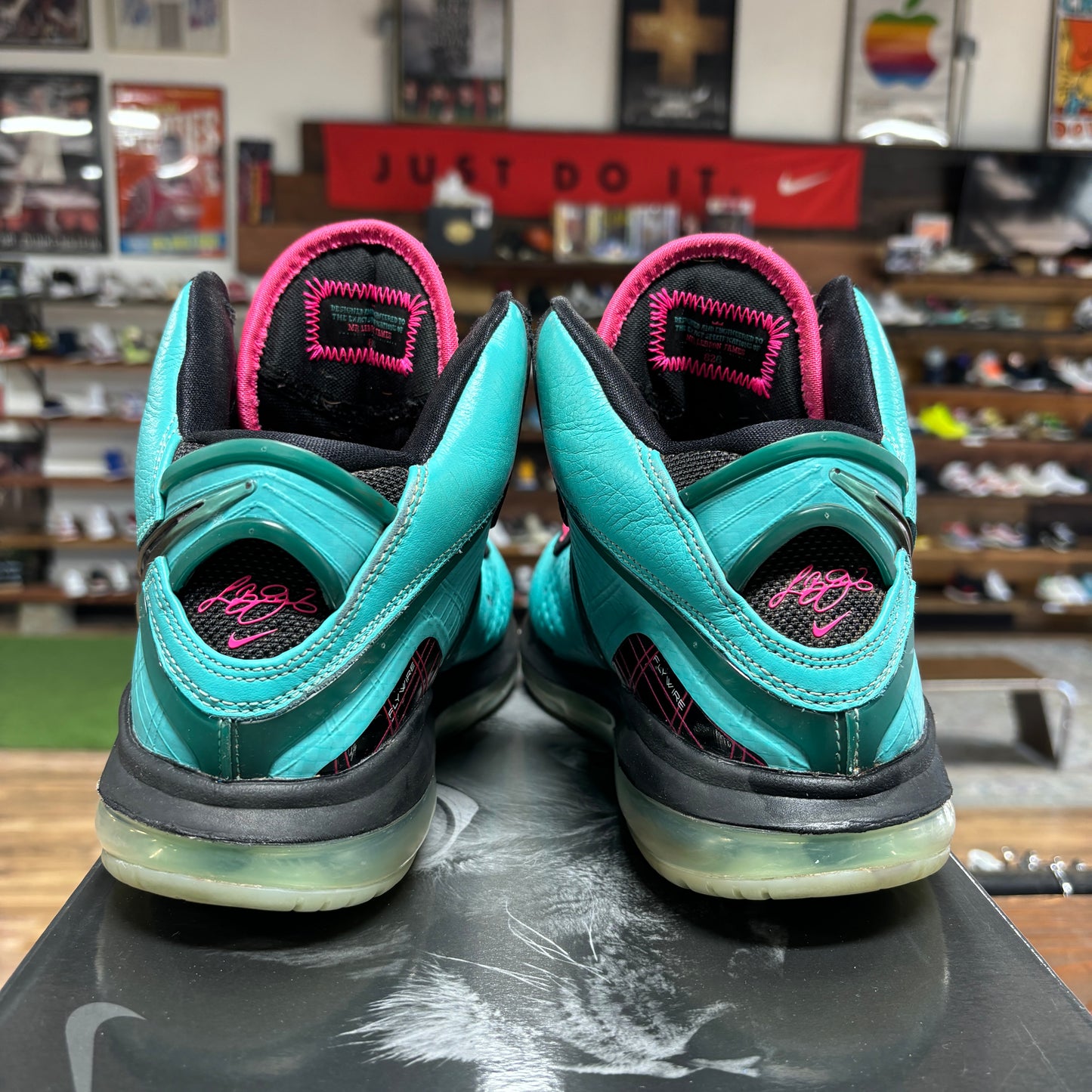 Nike Lebron 8 'South Beach' Size 8