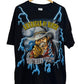 Vintage 90's American Thunder Southern Grace of God Biker Tee Size XL