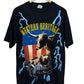 Vintage 90's American Thunder Western Heritage Bull Biker Tee Size Large