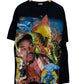 Will Smith Independence Day Backstock Modern AOP Parking Lot Tee Size XL