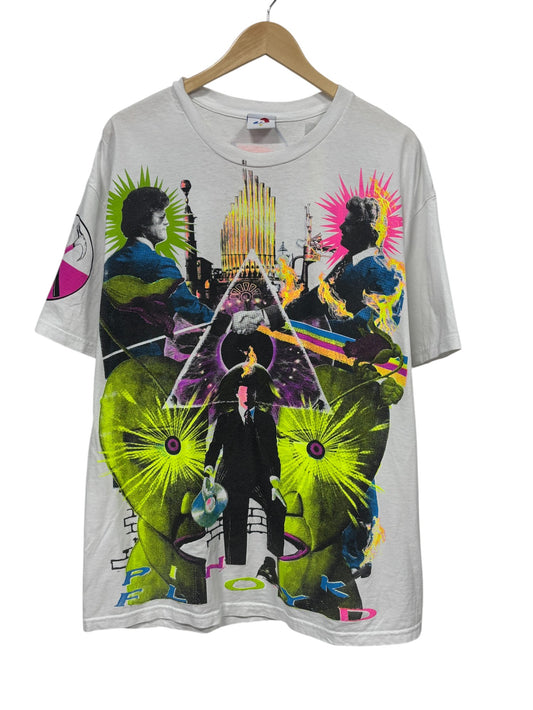 Pink Floyd Backstock Modern AOP Parking Lot Tee Size XL