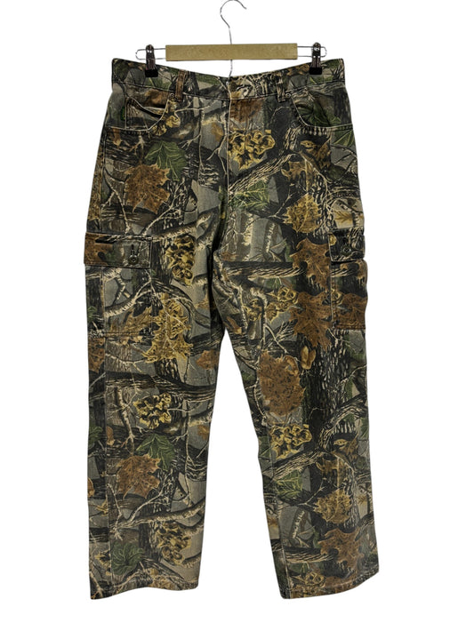 Vintage Cabela's Woodland Camo Hunting Pants Size 32x30