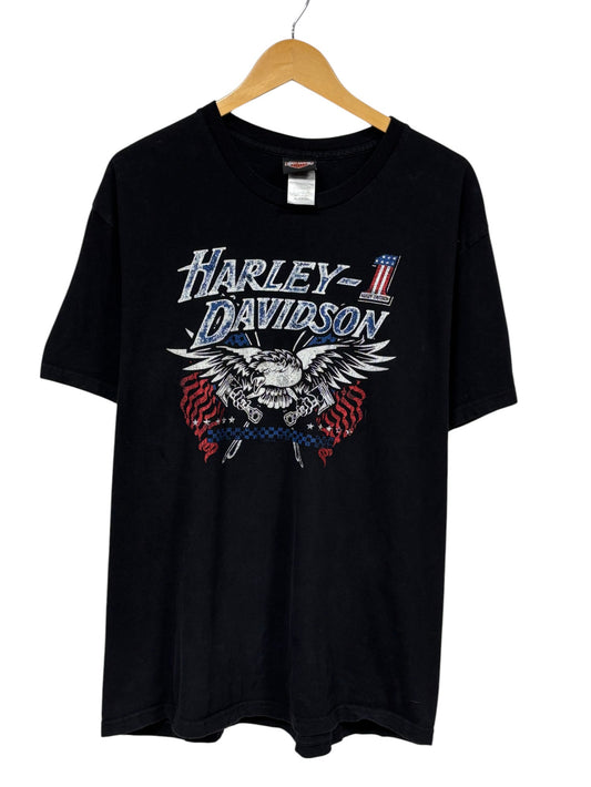 Harley Davidson Beartooth Billings Montana Biker Tee Size XL