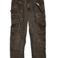 Vintage Wrangler Riggs Heavy Duty Brown Carpenter Pants Size 37x30