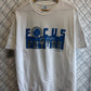 Vintage 90's Focus on the Future Science Graphic Tee Size Large