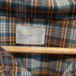 Vintage Big Mac Distressed Plaid Button Up Long Sleeve Shirt Size XL