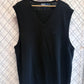 Polo Ralph Lauren Black Sweater Vest Size XXL Tall
