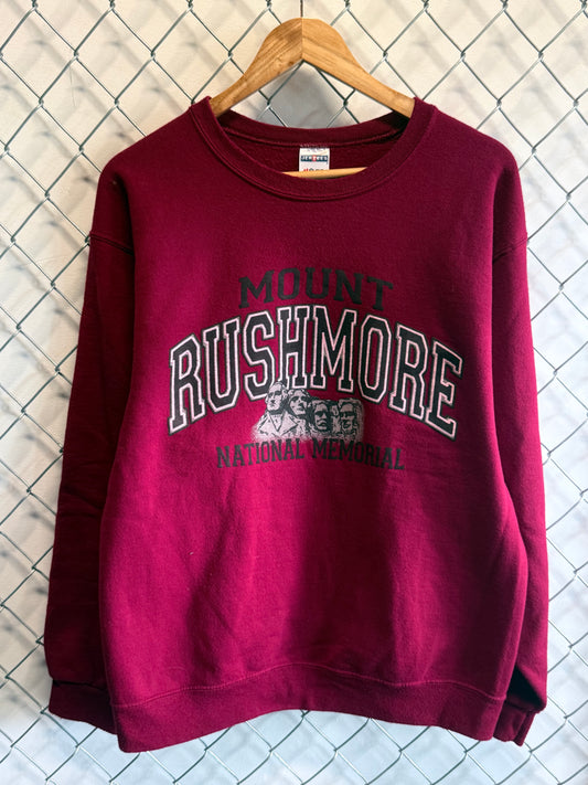 Vintage Mount Rushmore Memorial Sweater Size Large
