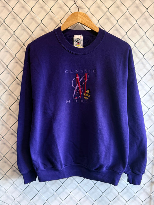 Vintage 90's Disney Classic Mickey Mouse Sweater Size Large