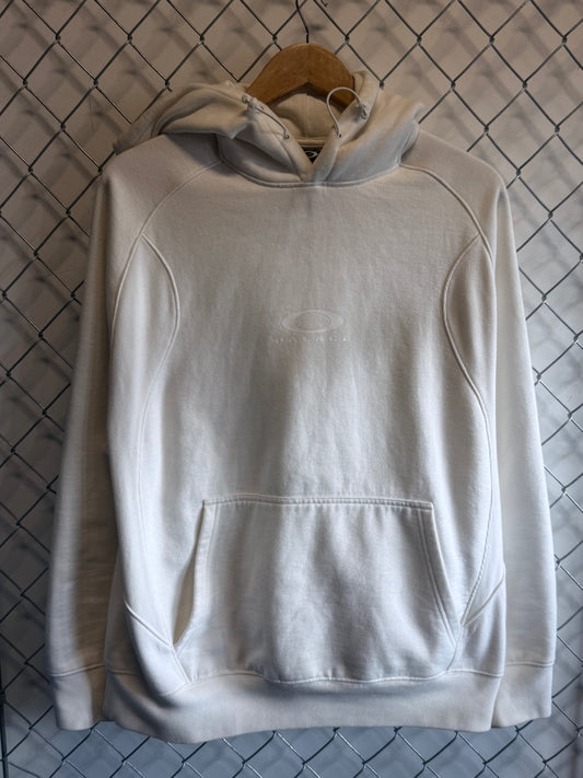 Palace x Oakley White Classic Logo Hoodie Size Large