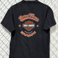 Harley Davidson Forged in Iron Biker Graphic Tee Size Large