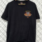 Harley Davidson Lone Wolf Biker Graphic Tee Size Large