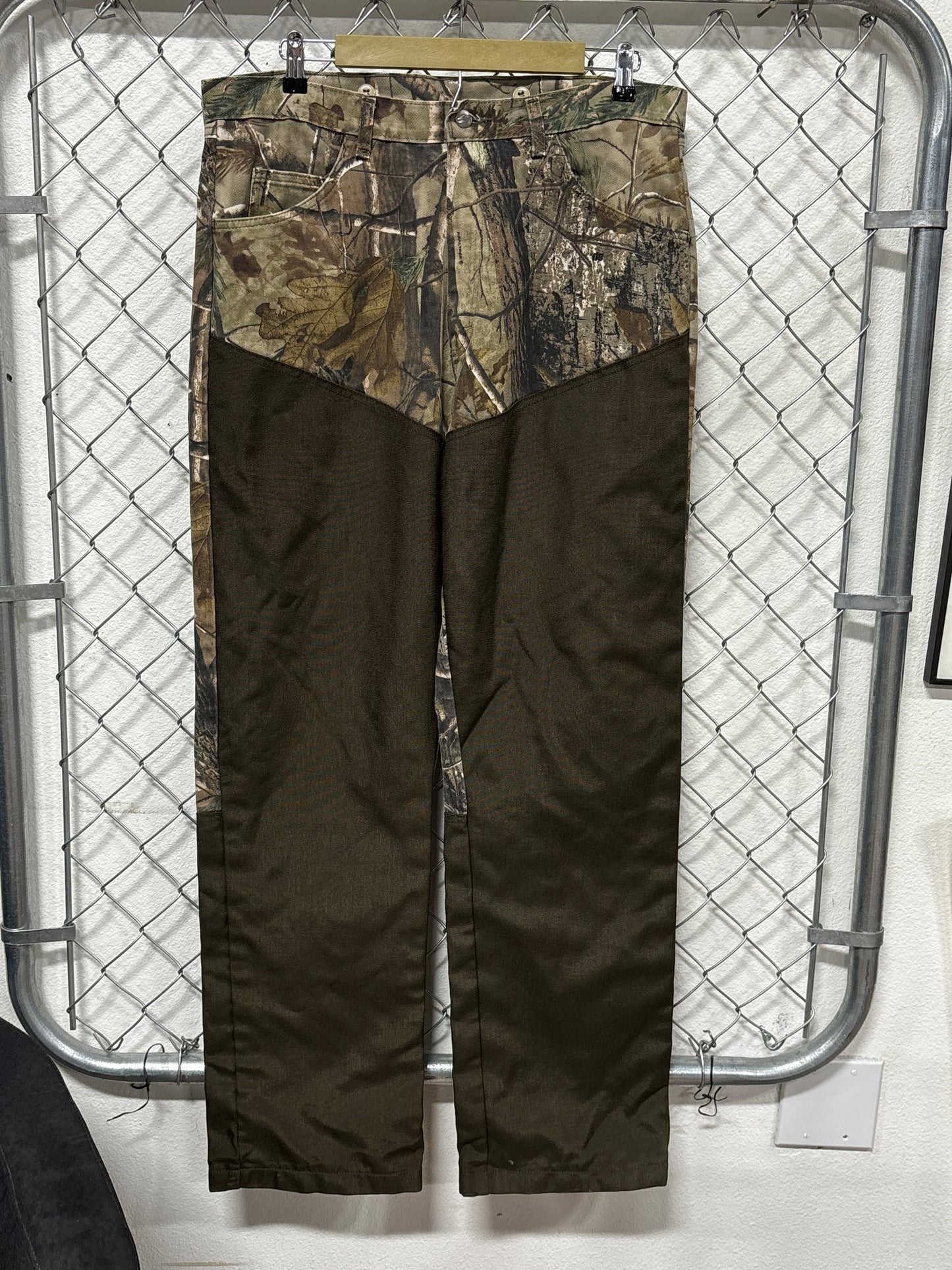 Vintage Wrangler Pro Gear Real Tree Camo Pants Size 36x33