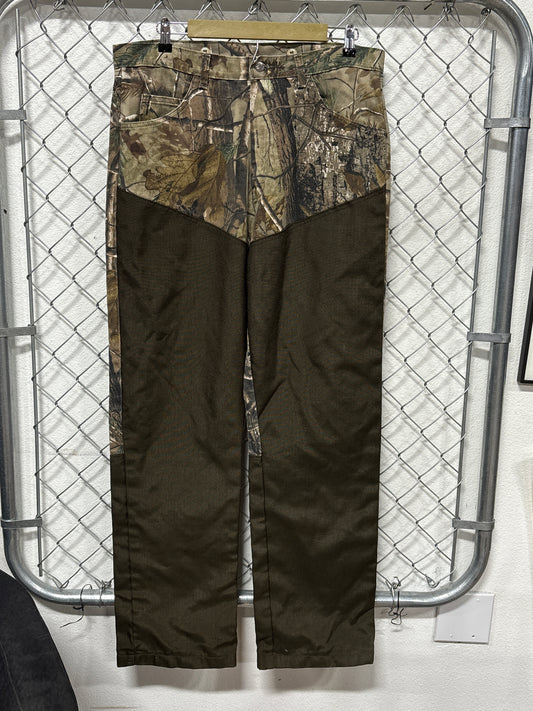 Vintage Wrangler Pro Gear Real Tree Camo Pants Size 36x33