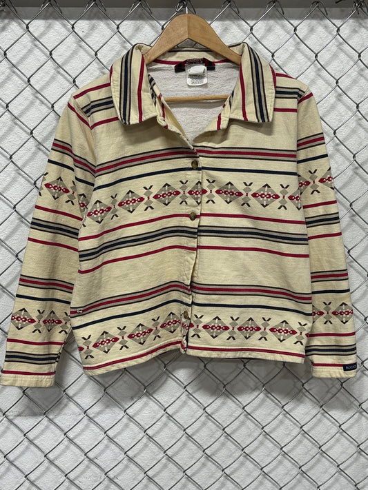 Vintage 90's Rockies Jeanswear Women's Aztec Print Jacket Size Medium