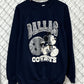 Vintage 90's Dallas Cowboys Snoopy Football NFL Sweater Size 4XL