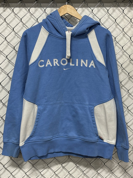 Vintage Y2K Nike North Carolina Tar Heels Center Swoosh Hoodie Size Small