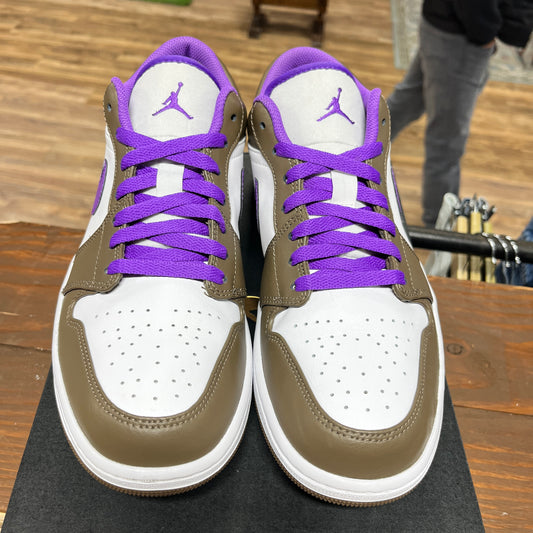 Jordan 1 Low 'Purple Mocha' Size 10.5