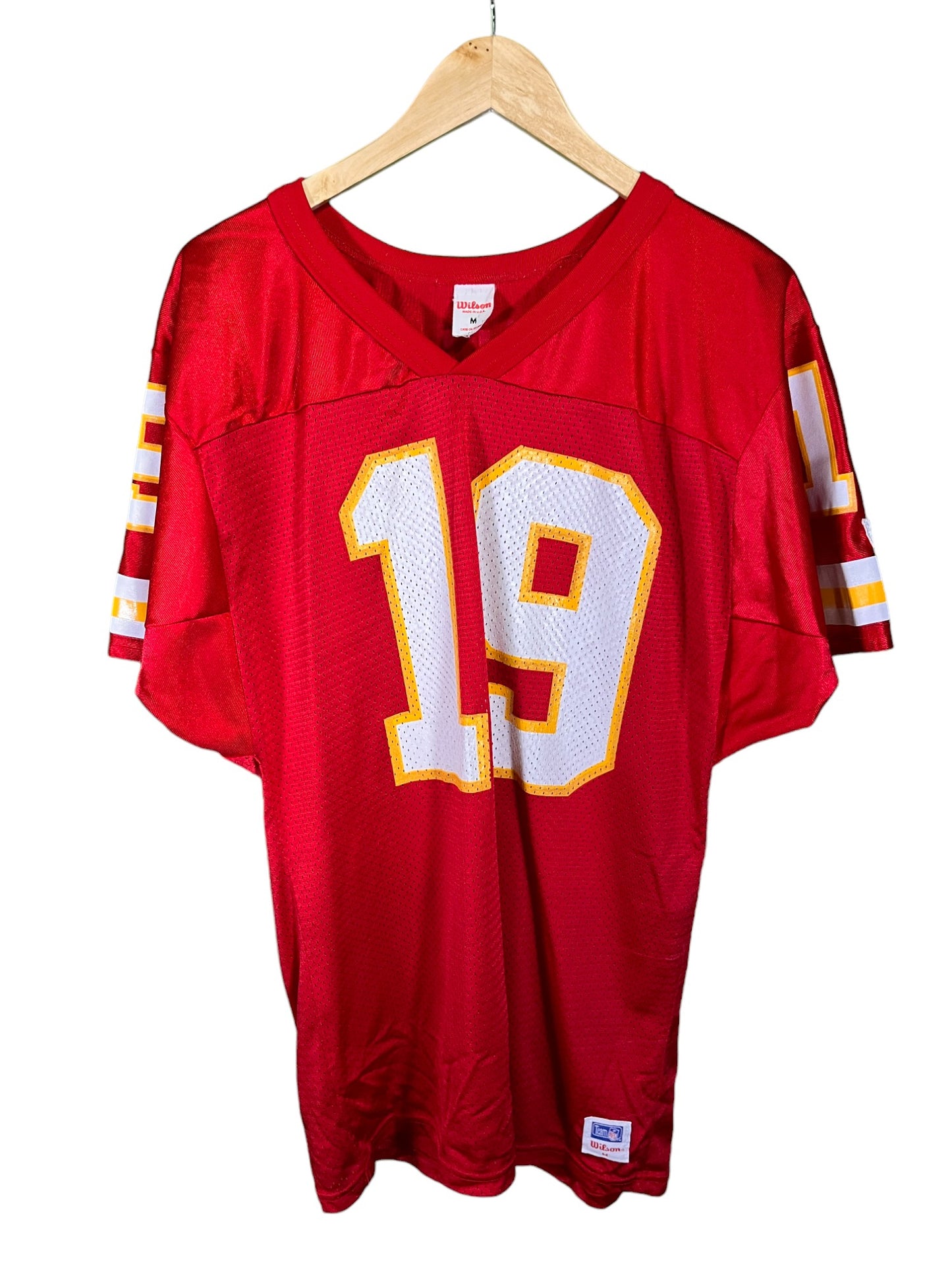 Vintage 90's Wilson Joe Montana #19 Football Jersey Size Medium