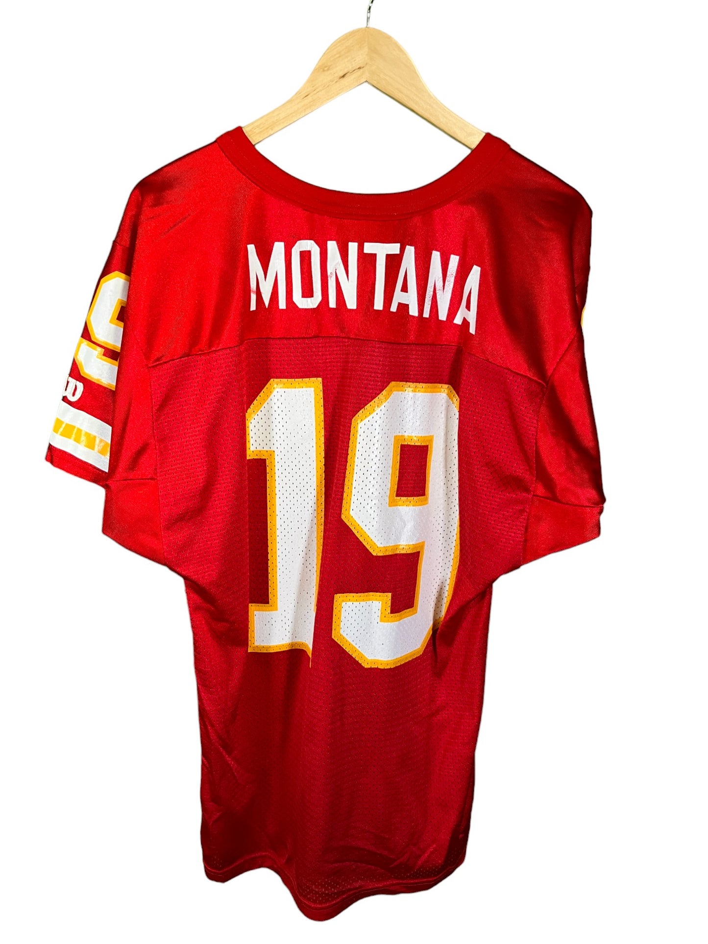 Vintage 90's Wilson Joe Montana #19 Football Jersey Size Medium