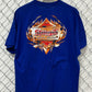 Vintage Y2K Who Let the Hogs Out Harley Sturgis Tee Size XL