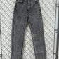 Vintage 90's Wrangler Women's Grey High Waisted Western Jeans Size 23x33
