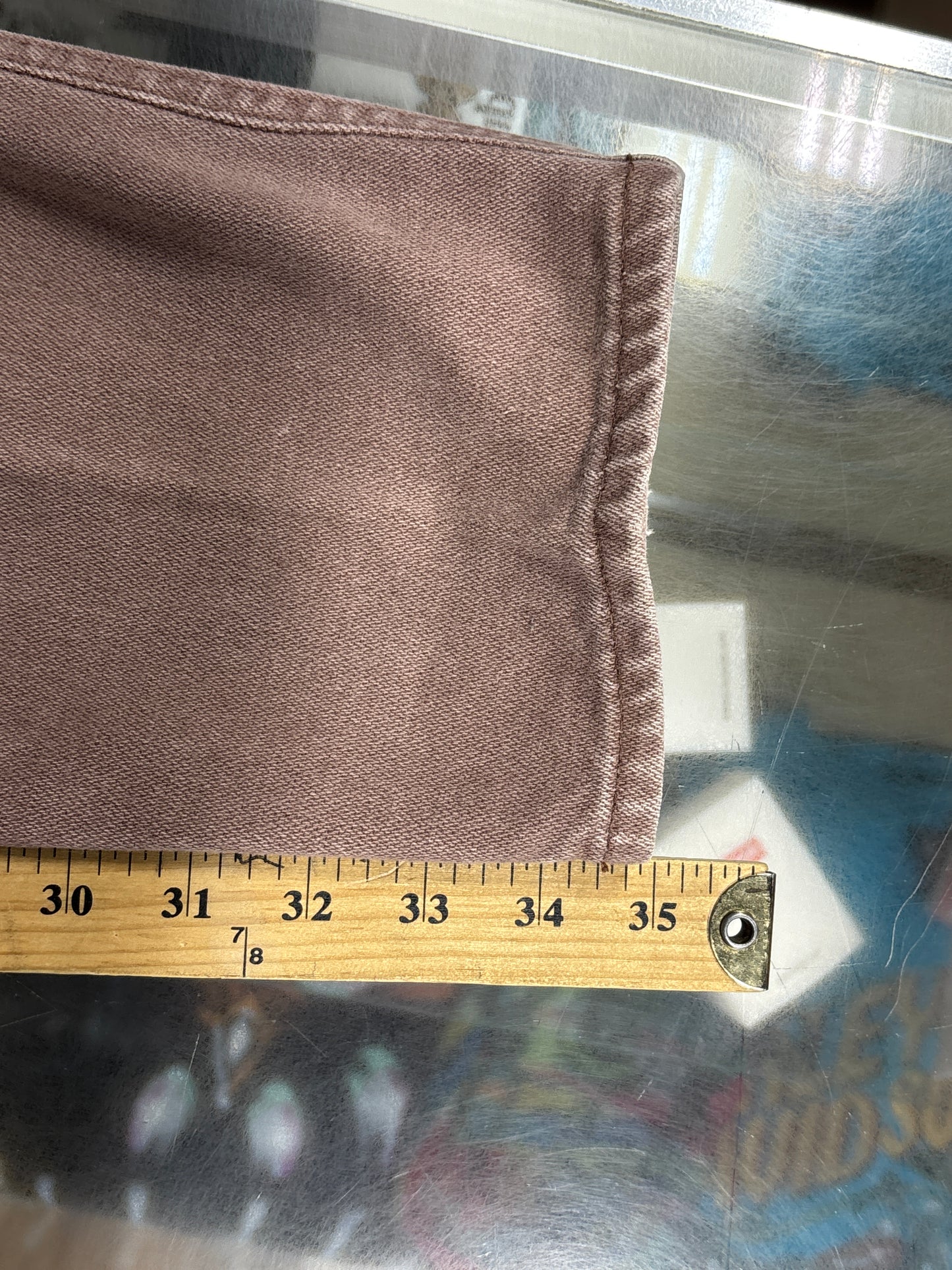 Vintage Wrangler Silverlake Women's Western Brown Denim Jeans Size 24x35