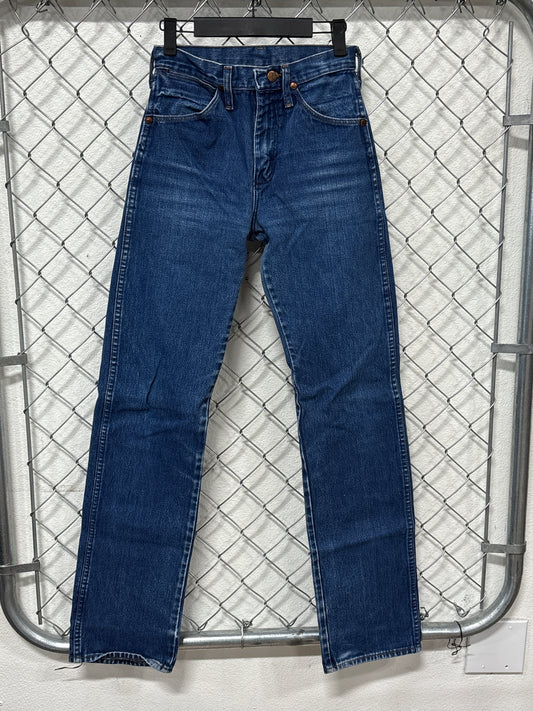 Vintage 90's Wrangler Women's Blue Denim Western Jeans Size 24x32